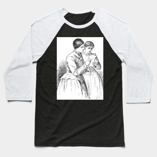 Illustrated e-book of Little Women Baseball T-Shirt